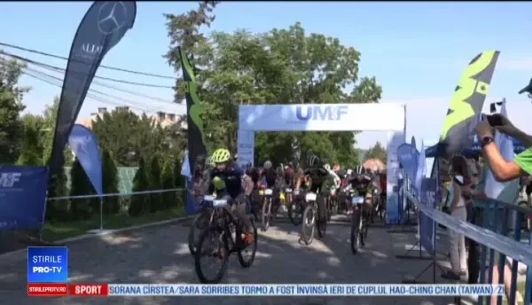 Concurs de mountain bike la Târgu Mureș. Au participat sute de pasionați de ciclism