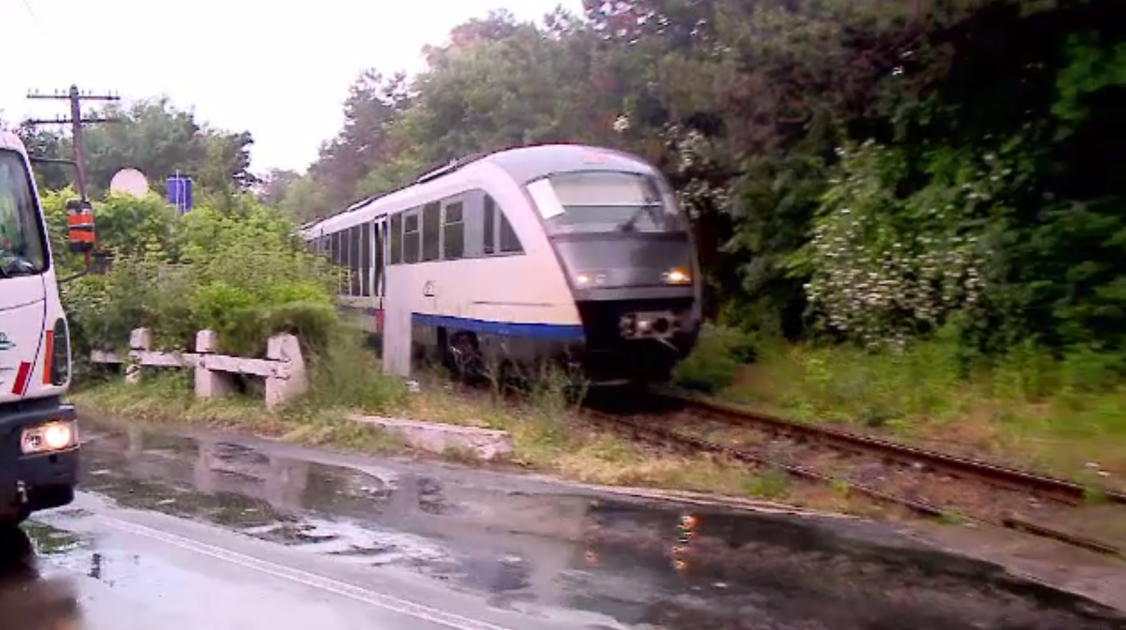 Experiment Știrile Pro TV. Cum își pun șoferii viața în pericol la trecerile la nivel cu calea ferată