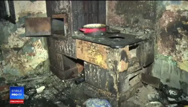 Bărbat din Dâmbovița, în stare gravă după ce a aruncat o substanță în sobă