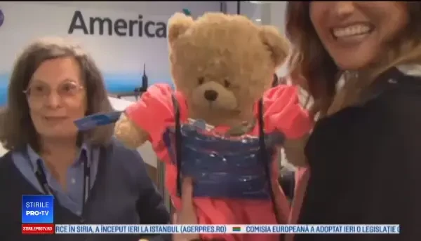 Mobilizare internaţională, pentru o fetiţă care şi-a pierdut ursuleţul de pluş