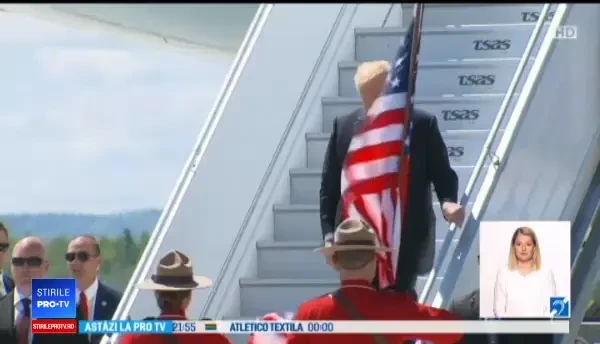 Donald Trump, izolat de liderii lumii la summitul G7. Opoziţie comună a europenilor faţă de reintegrarea Rusiei