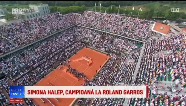 Simona Halep a castigat finala de la Roland Garros