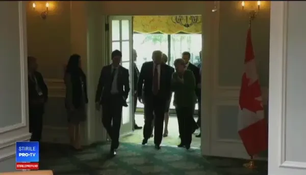 Summitul G7, încheiat cu un scandal diplomatic. Donald Trump, ”încolțit” de ceilalți lideri