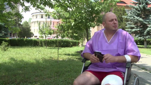 Tânăr împușcat cu un pistol cu bile în Sibiu. Agresorul s-a predat