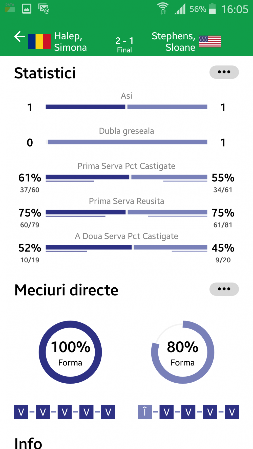 Aplicatie sport.ro 2