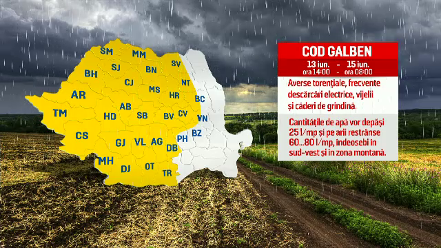 Copaci rupţi, parcuri răvăşite şi subsoluri inundate. ”Am crezut că vine sfârșitul”