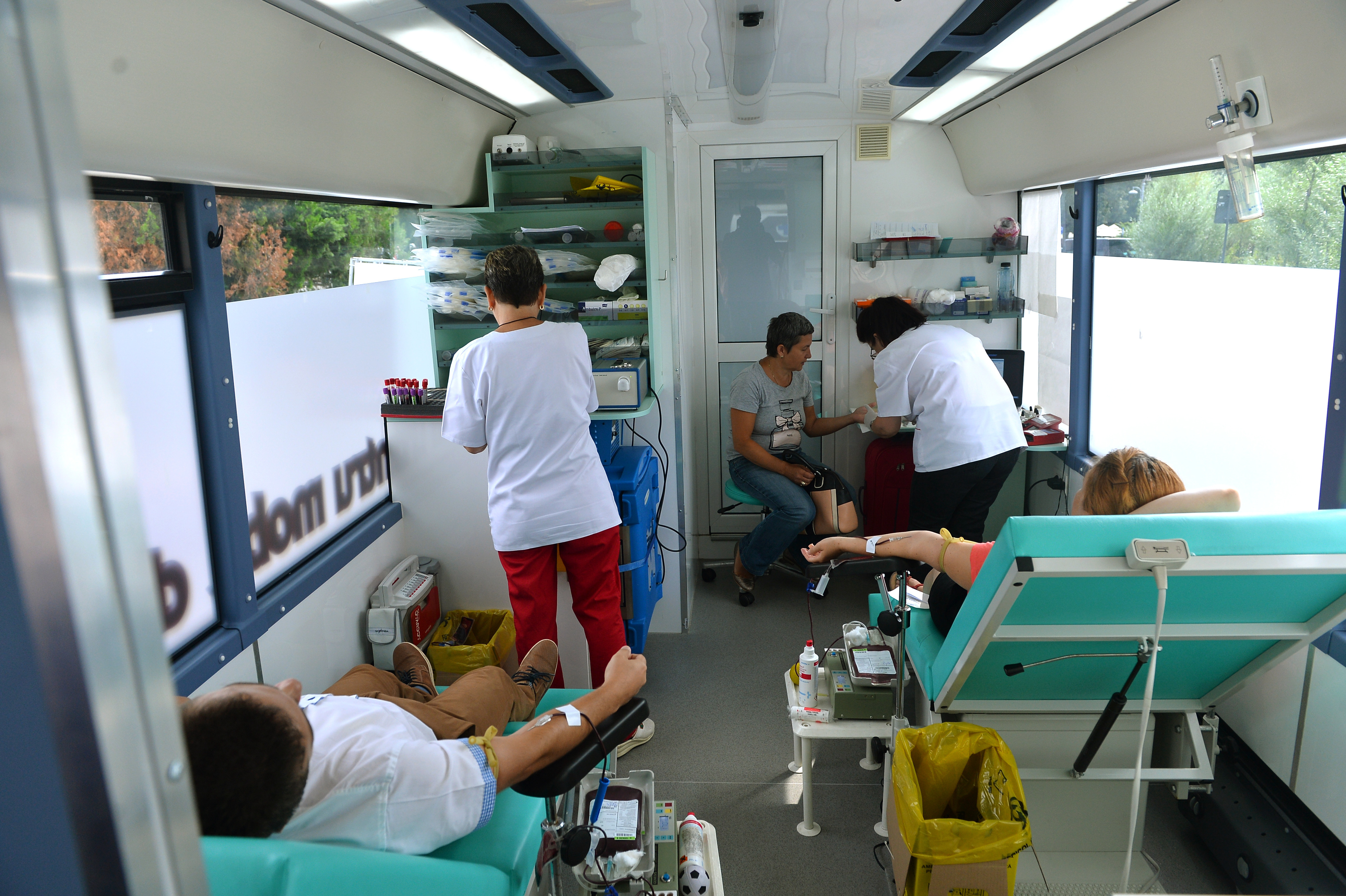 Ziua Mondială a donatorului de sânge. Populația este invitată să doneze