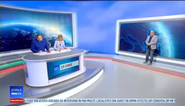 Ploi abundente în vest, centru și nord. Sudul țării se chinuie cu o căldură sufocantă