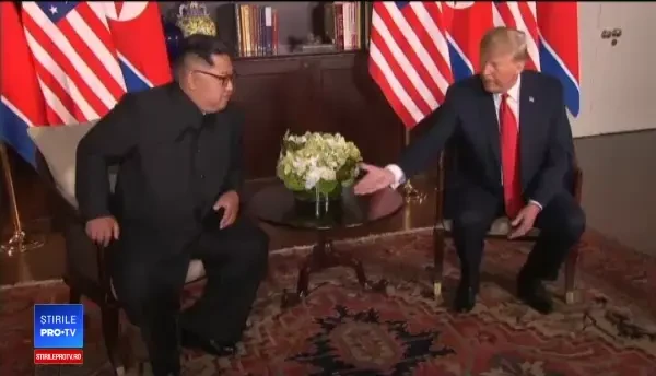 Donald Trump, taxat pentru complimentele făcute lui Kim Jong-un