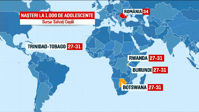 Copiii români trăiesc în condiţii mai rele decât cei din Botswana sau Rwanda