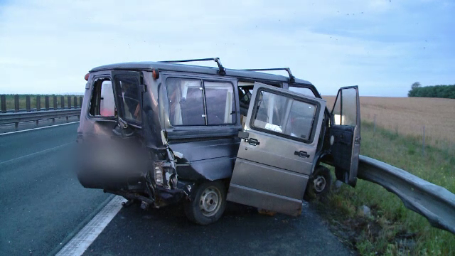 Accident cu 5 răniți, pe A1. Ceața ar fi dus la producerea impactului