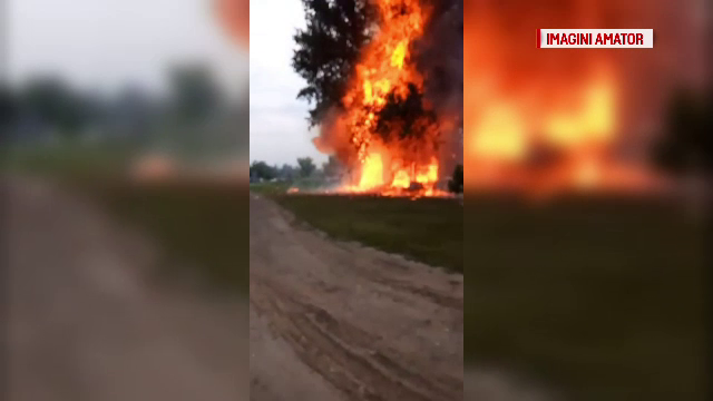 Rulotă, distrusă în urma unei explozii, în Mamaia. Ce a provocat deflagrația