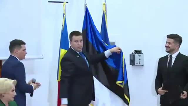 Steagul Estoniei, pus invers la întâlnirea cu Dăncilă. Premierul lor l-a pus corect. VIDEO