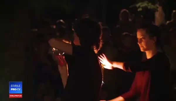 Festivalul Luminii, la Cluj. Lupte medievale cu arme în flăcări