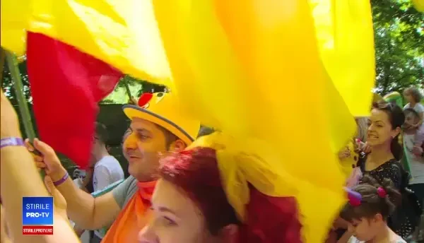 Record mondial, doborât de părinţi şi copii în Bucureşti, în prima zi de vacanţă