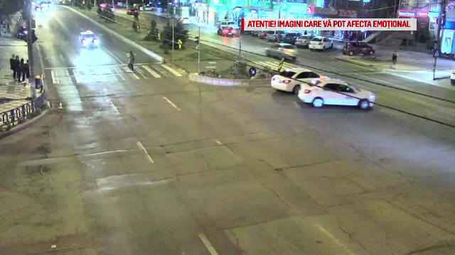 Adolescentă de 16 ani, lovită de un taximetrist pe trecerea de pietoni. Camerele au surprins accidentul