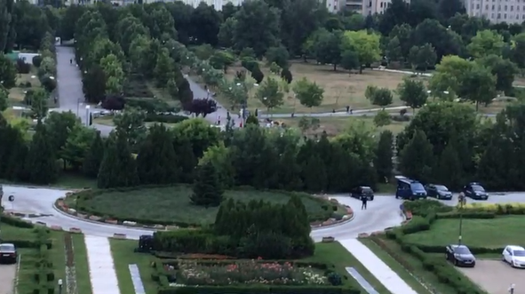 Protest în fața Parlamentului față de modificarile Codului de procedura penală