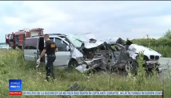 Accident grav la Ineu. Un tânăr de 27 de ani a murit, alte patru persoane au fost rănite