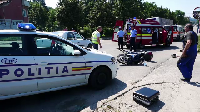 Cetățean italian rănit într-un accident rutier, la Curtea de Argeș