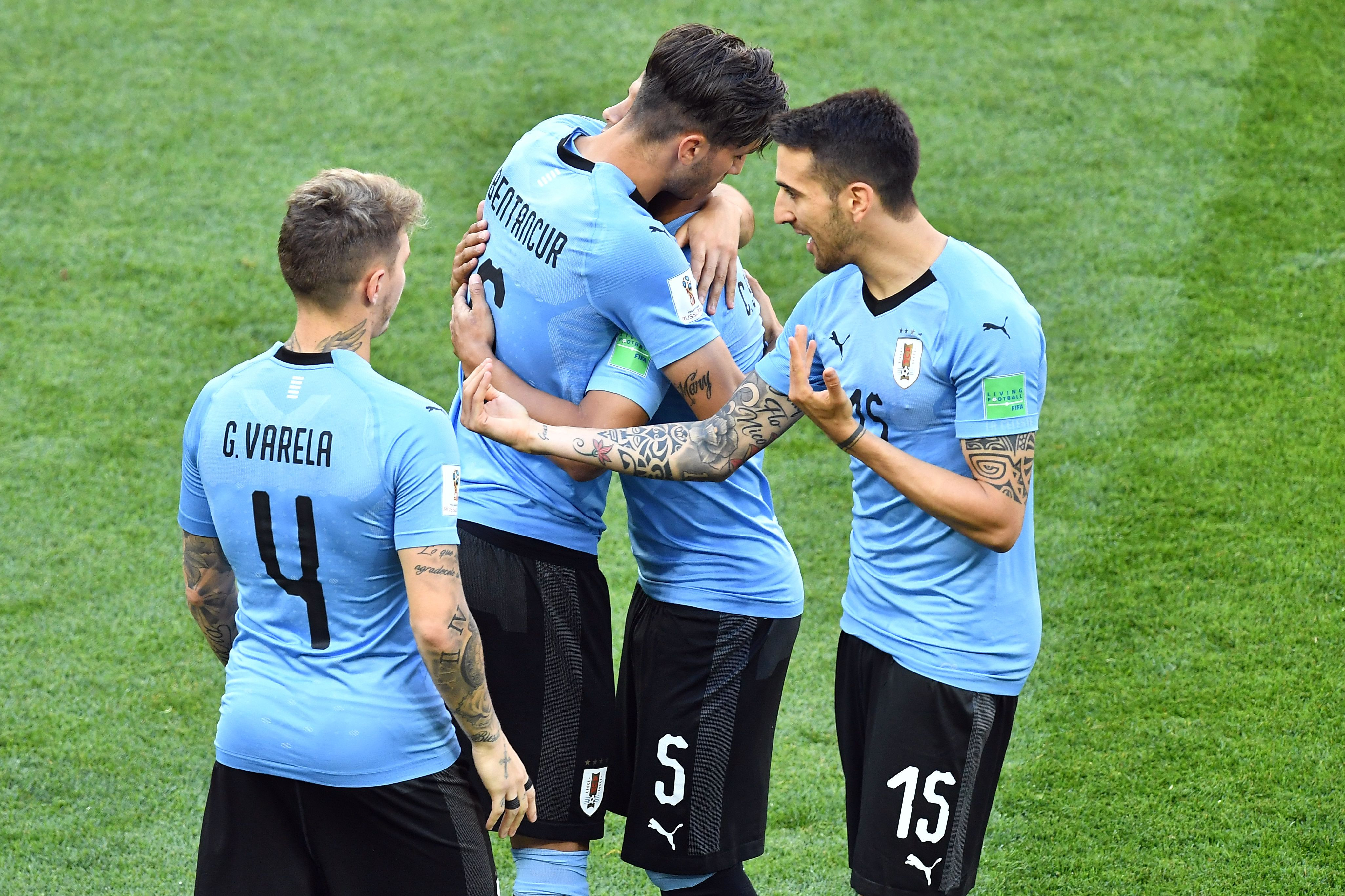 Cupa mondială 2018. Uruguay, calificată în optimile de finală, după 1-0 cu Arabia Saudită