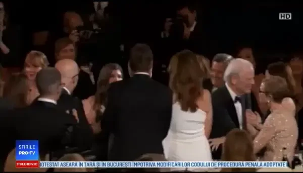 Surpriză pentru George Clooney, în timpul decernării premiului pentru întreaga carieră