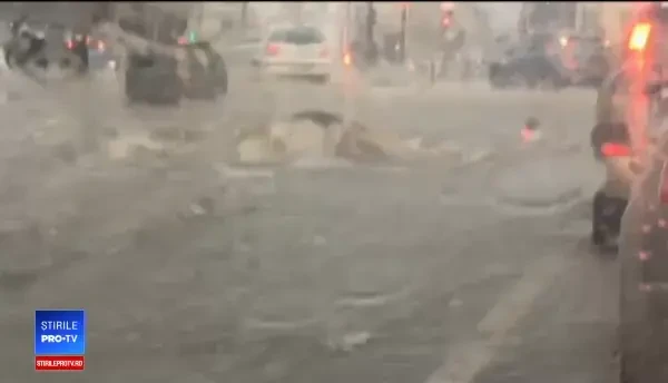 S-a rupt cerul în mai multe judeţe ale ţării, iar ploile violente au adus un val de necazuri