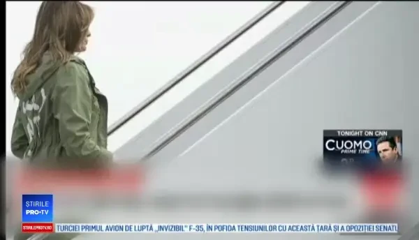 Ținuta controversată purtată de Melania Trump, în vizită la copiii imigranților