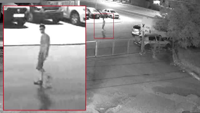 Imagini cu tânărul care a pus o bombă lângă mașina unui angajat ISU