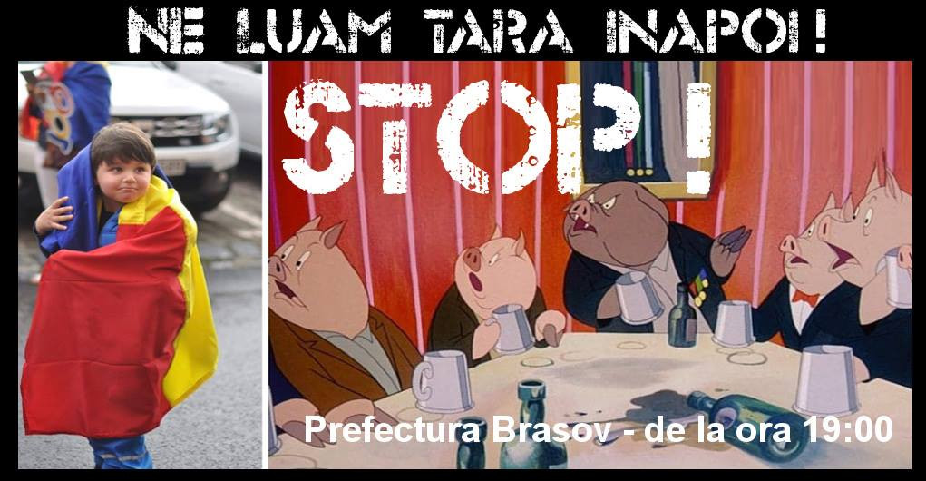 proteste Brasov 23 iunie