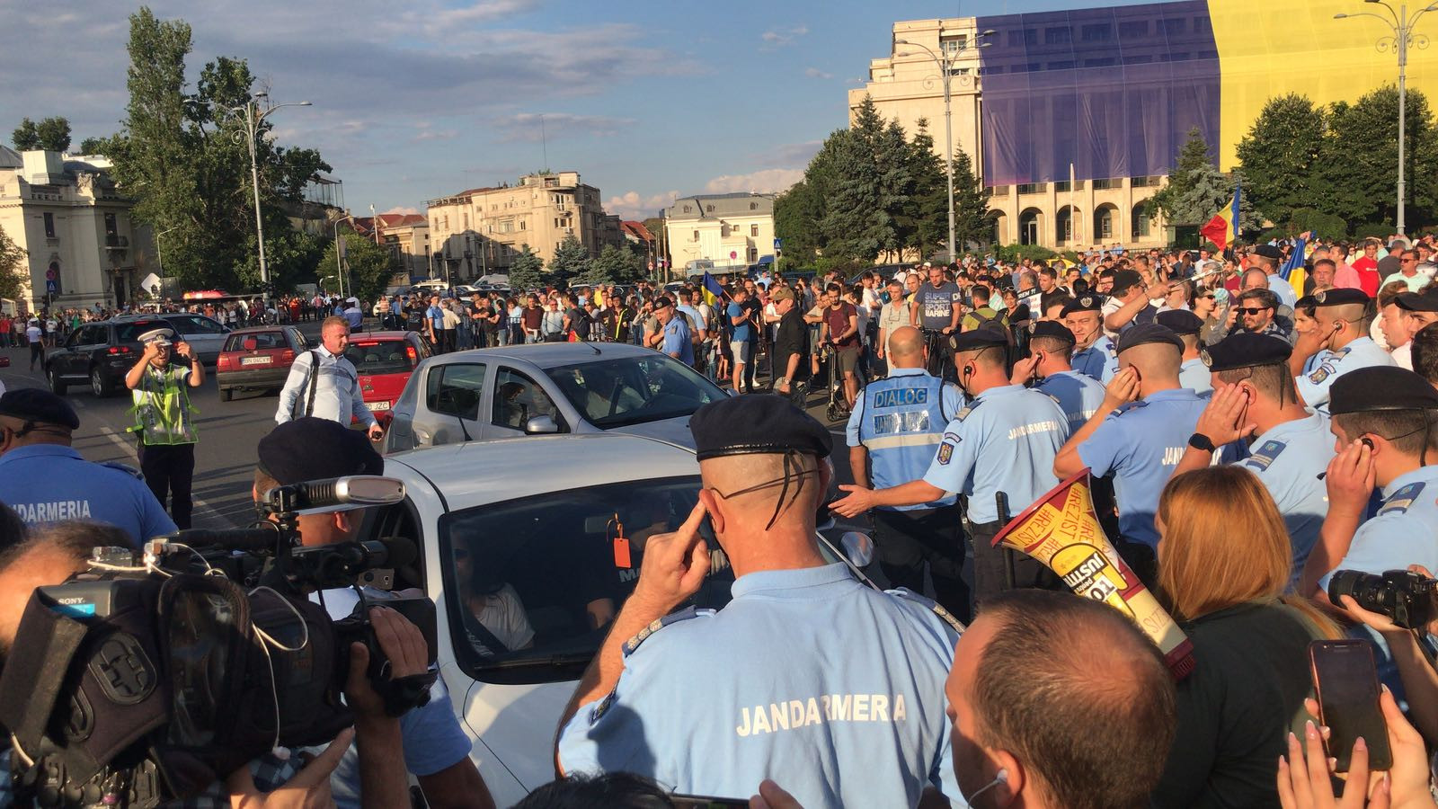 protest, piata victoriei,