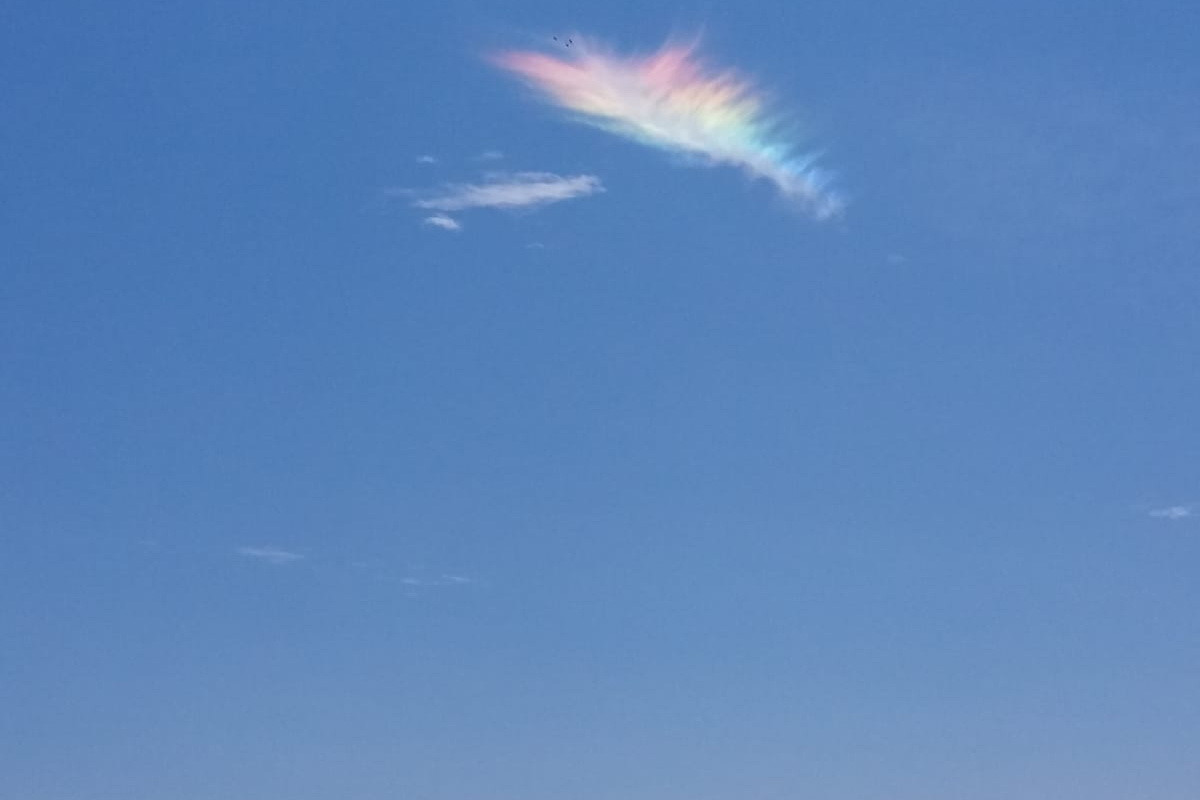 Fenomen rar la Năvodari. Explicația pentru apariția spectaculoasă de pe cer