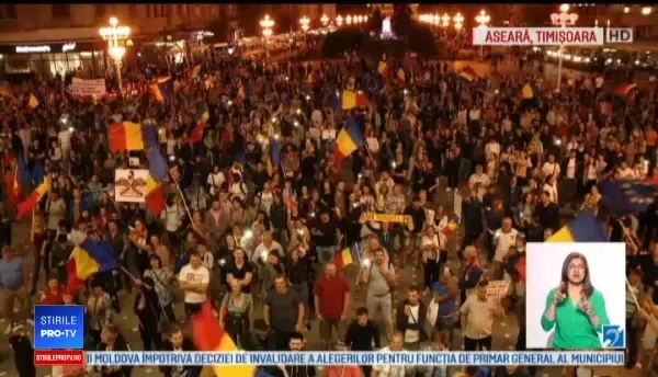 Mii de oameni au protestat în toată țara. Gestul făcut la Sibiu, în fața casei președintelui