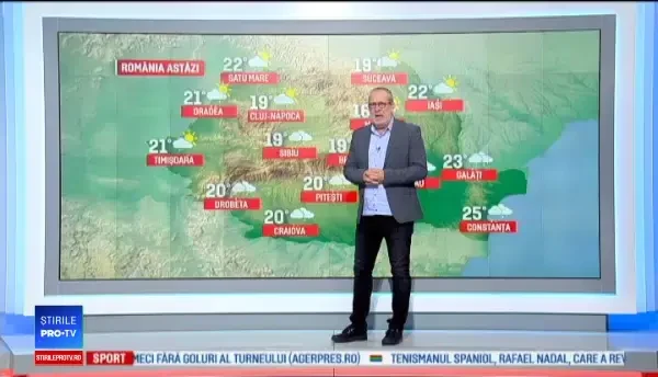 Cod portocaliu de ploi în 9 județe și galben în aproape toată țara, miercuri. Prognoza până sâmbătă