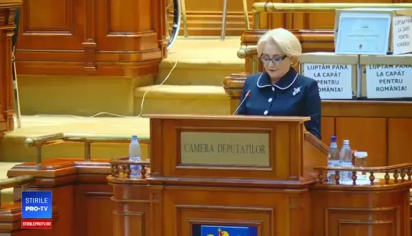 Discursul integral al premierului Viorica Dancila in Parlament, la motiunea de cenzura din 27 iunie