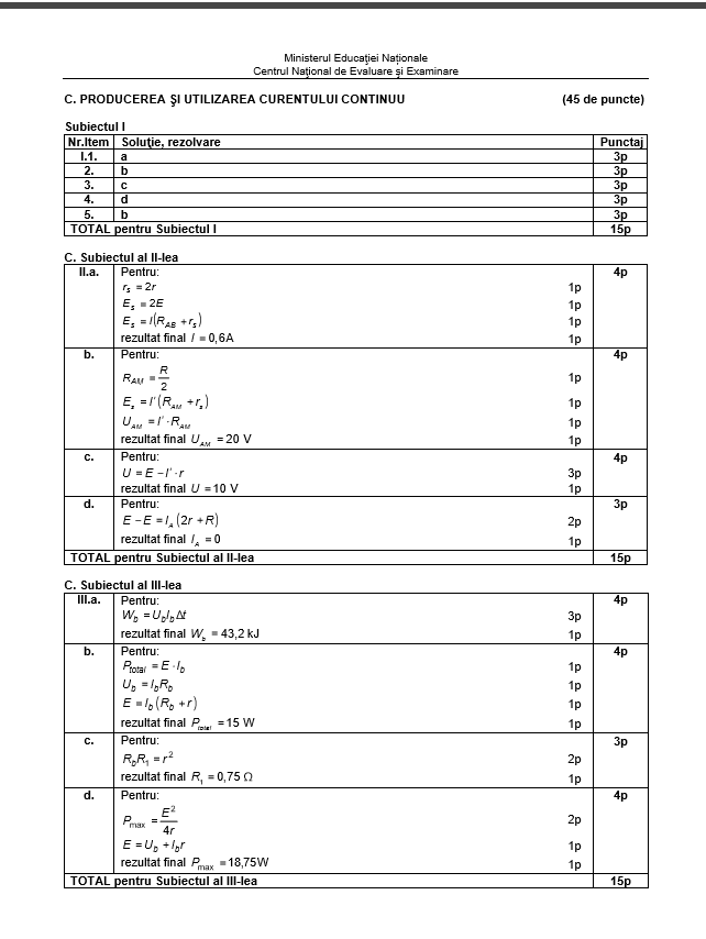 barem fizica bac 2018
