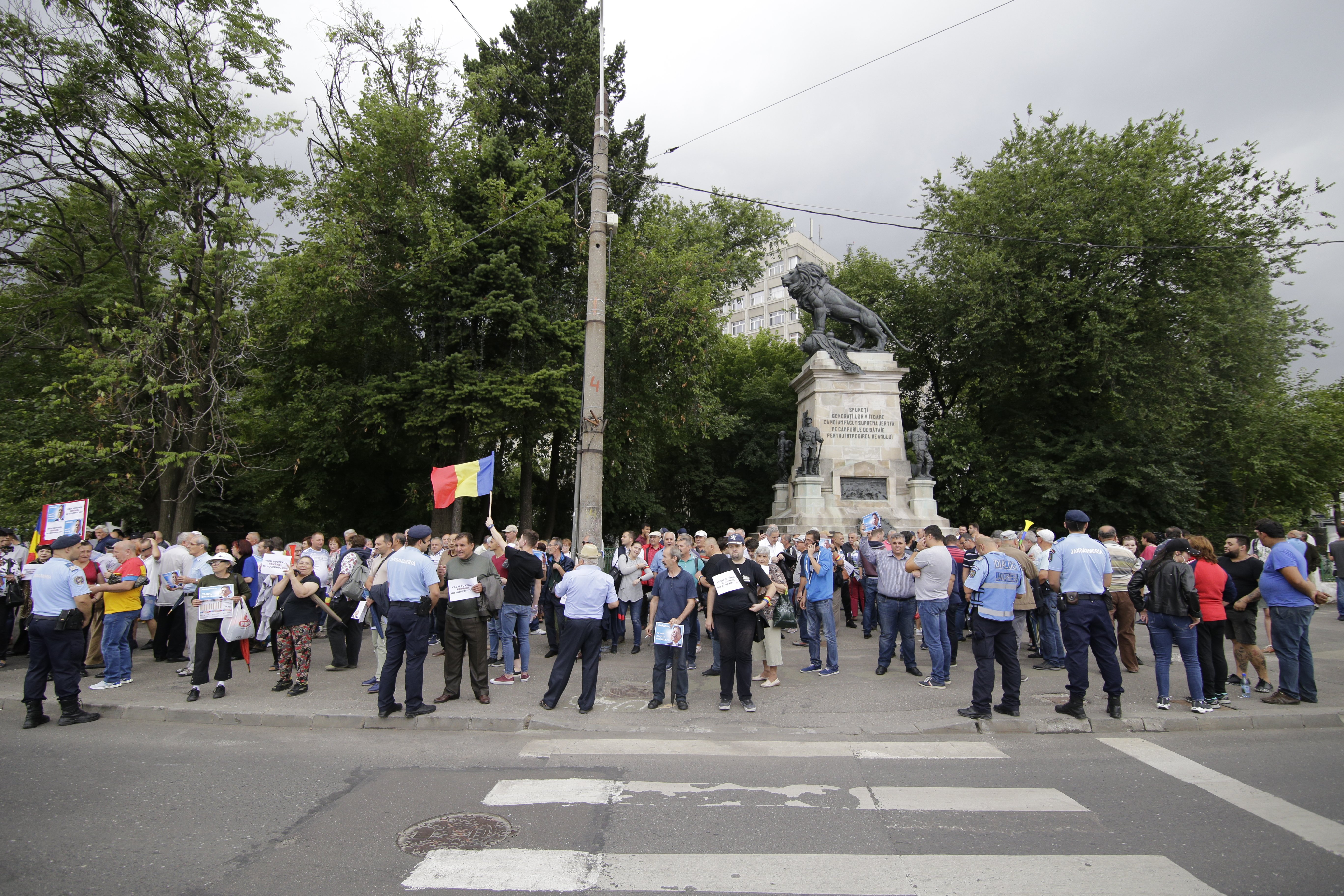 Protest Cotroceni