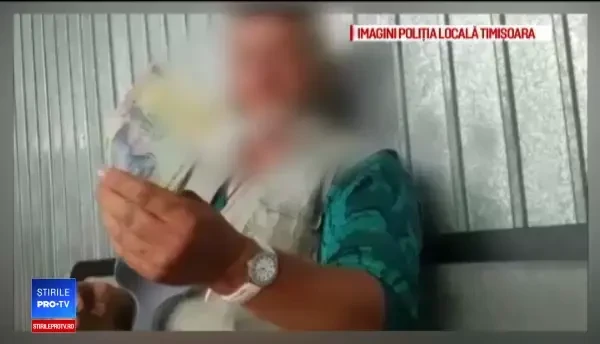 Cât strânge un cerșetor român în câteva ore.