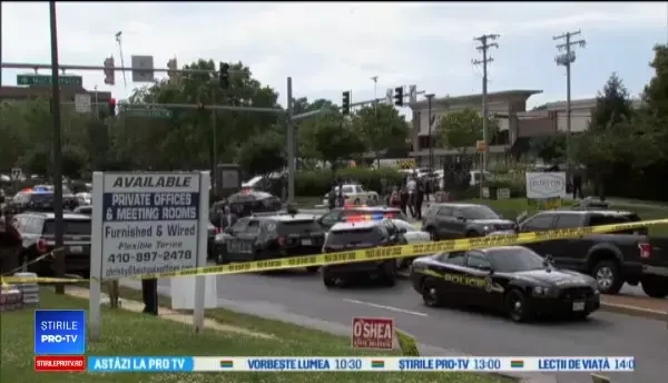 Autorul atacului armat de la ziarul din SUA ar fi pierdut un proces cu redacția. FILMUL incidentului