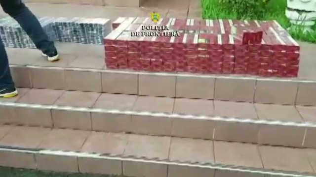 Peste 5.000 de pachete de de ţigări pregătite pentru piaţa neagră, confiscate de poliţiştii din Mehedinţi