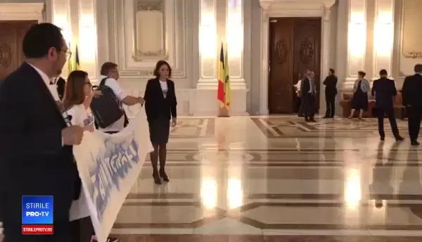 Proteste ale opoziției în Senat, față de modificarea Codului Penal de către PSD