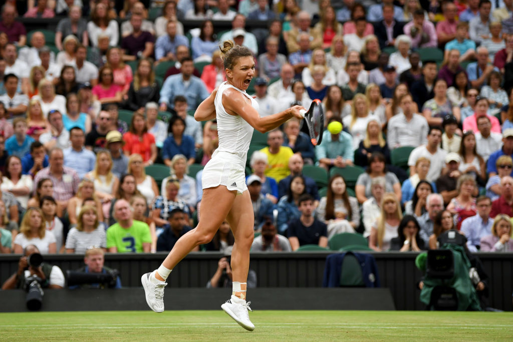 Simona Halep s-a impus în fața chinezoaicei Saisai Zheng în turul doi la Wimbledon