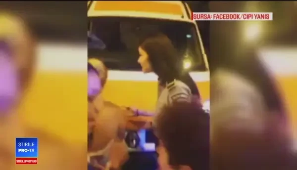 Cine este femeia agresată în Capitală, acuzată că ar ademeni copii în ambulanță
