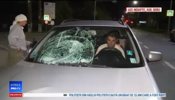 Accident grav în Gorj. Un minor a fost lovit pe trecerea de pietoni