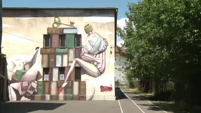 Festival de artă stradală la Sibiu. Peste 30 de artiști vor să transforme zidurile din oraș