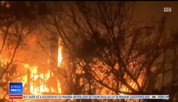 9.000 de hectare pârjolite de incendiile provocate de caniculă, în California. Mii de oameni, evacuați