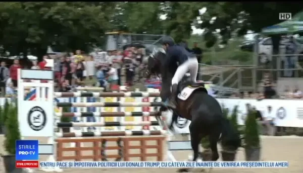 Concurs de echitație lângă Salina Turda. Probele la care au participat cei 200 de cai