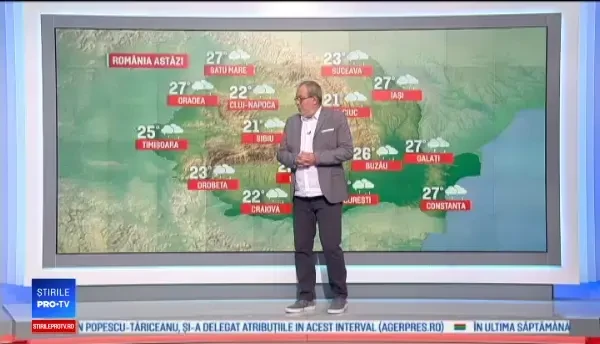 Toată țara se află sub avertizări de cod portocaliu și galben de vremea rea. Când se opresc ploile