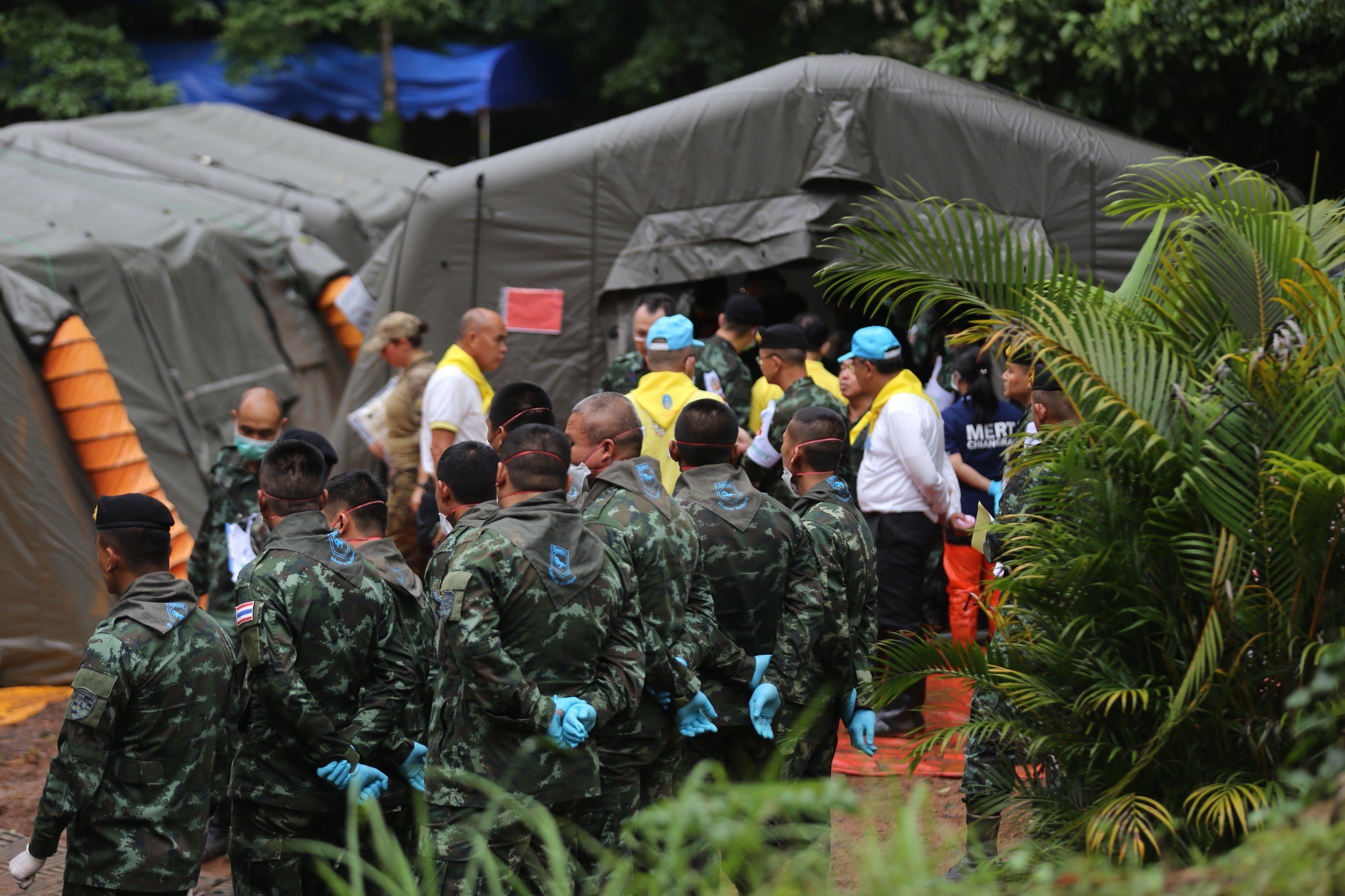 Copii blocati in pestera din Thailanda