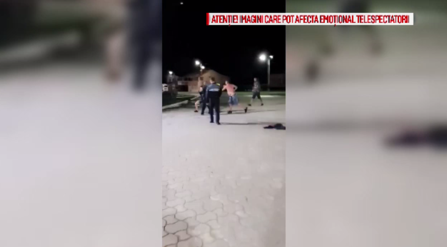 Bătaie generală într-o benzinărie din Dâmbovița. Polițiștii, neputincioși în fața agresorilor