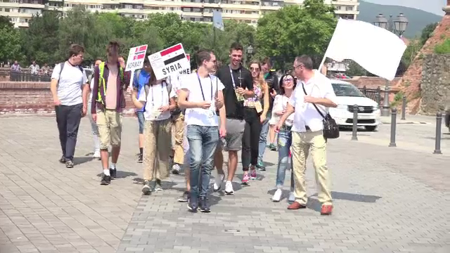 Fiul lui Bashar al-Assad, impresionat de cetatea Alba Carolina